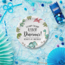 Dinosaur fête d'anniversaire