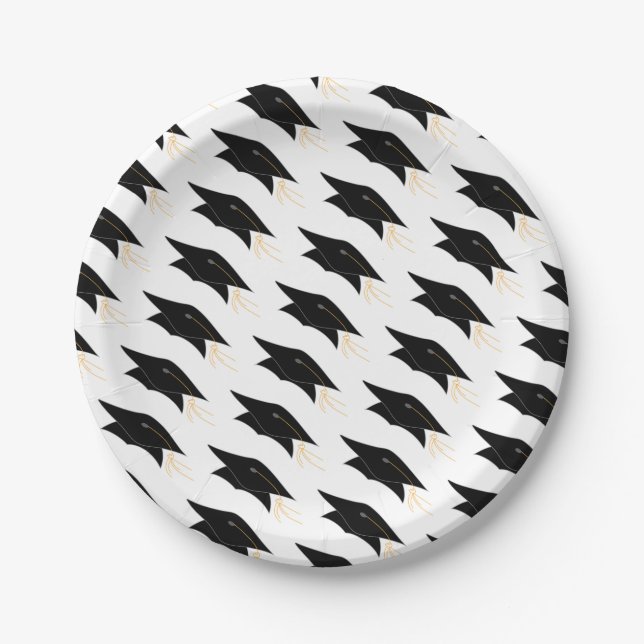 Assiettes En Carton Diplôme (Devant)