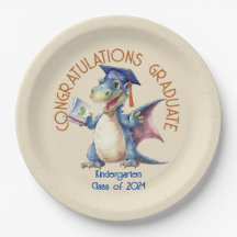 Diplômé de la maternelle du dragon personnalisé