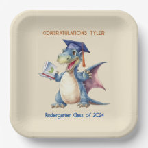 Diplômé de la maternelle du dragon personnalisé ca