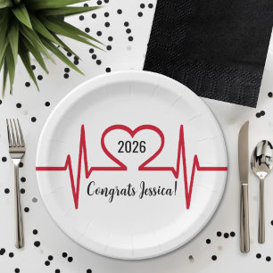 Assiettes En Carton Diplôme d'infirmière médicale