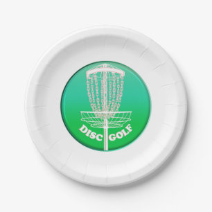 Assiettes En Carton Disque Golf Frisbee Net