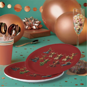 Assiettes En Carton Dix seigneurs bondissants Vector Les Dix Commandem