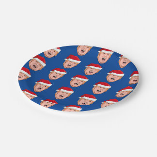 Assiettes En Carton Donald Trump en colère Noël