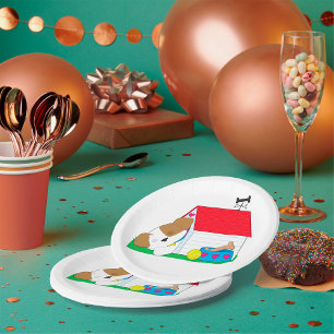 Assiettes En Carton Dormir Un Chien Dans Une Maison De Chien