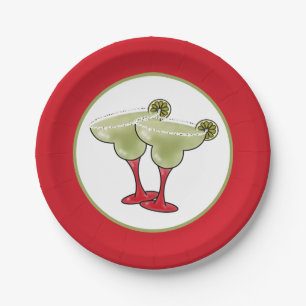 Assiettes En Carton Dos Margaritas