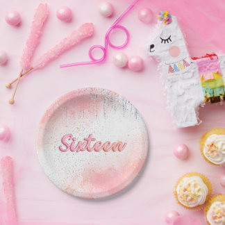 Assiettes En Carton Doux 16 Plaques de fête