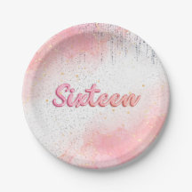 Doux 16 Plaques de fête