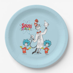 Assiettes En Carton Dr Seuss Chat dans la science de la sécurité Cas