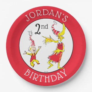 Assiettes En Carton Dr Seuss Joyeux anniversaire pour vous