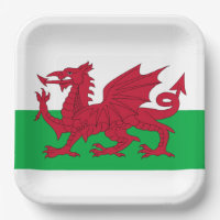 Dragon gallois ~ Drapeau du Pays de Galles
