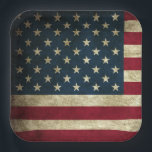 Assiettes En Carton Drapeau américain<br><div class="desc">Taille et style : Plaque de papier Carré de 9 po Jetez une fête spectaculaire avec des plaques de papier entièrement personnalisables pour correspondre à votre thème! Chaque lot de 8 assiettes en papier est imprimé sur un papier solide et décoré avec vos designs personnalisés ou photos. Ces assiettes sont...</div>