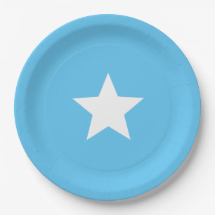 Assiettes En Carton Drapeau de la Somalie 