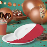 Assiettes En Carton Drapeau de Malte<br><div class="desc">Un cadeau idéal pour tous ceux qui sont patriotes de leur pays !</div>