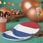 Assiettes En Carton Drapeau des Pays-Bas<br><div class="desc">Un cadeau idéal pour tous ceux qui sont patriotes de leur pays !</div>