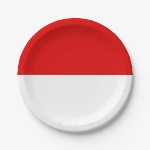 Assiettes En Carton Drapeau des plaques de papier Hesse