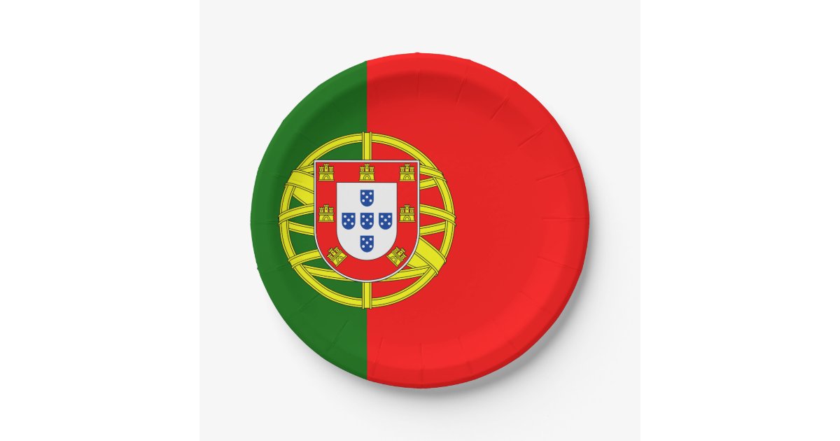 Assiettes En Carton Drapeau Portugais Zazzle Fr Assiettes En Carton Drapeau Portugais Zazzle Fr