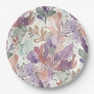 Assiettes En Carton Dreamy Feminine Design Paper Plate
