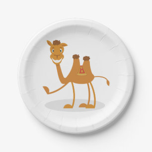Assiettes En Carton Drôle Camel