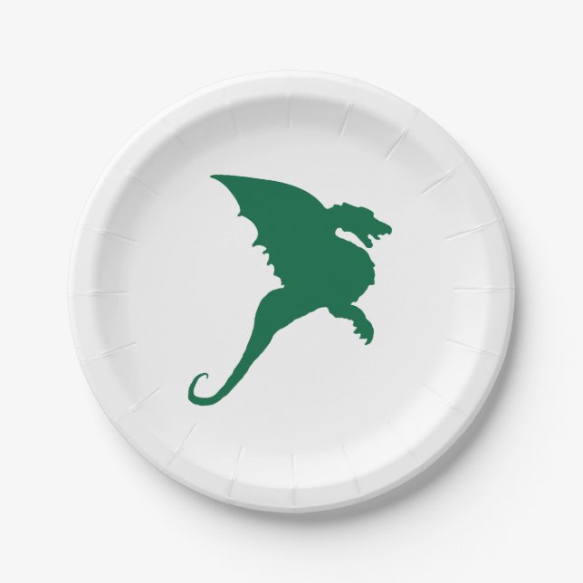 Assiettes En Carton Duxbury Dragons - Duxbury MA. (Devant)