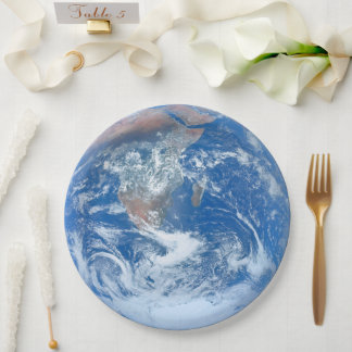 Assiettes En Carton Earth Tableware from the Celestial Collection