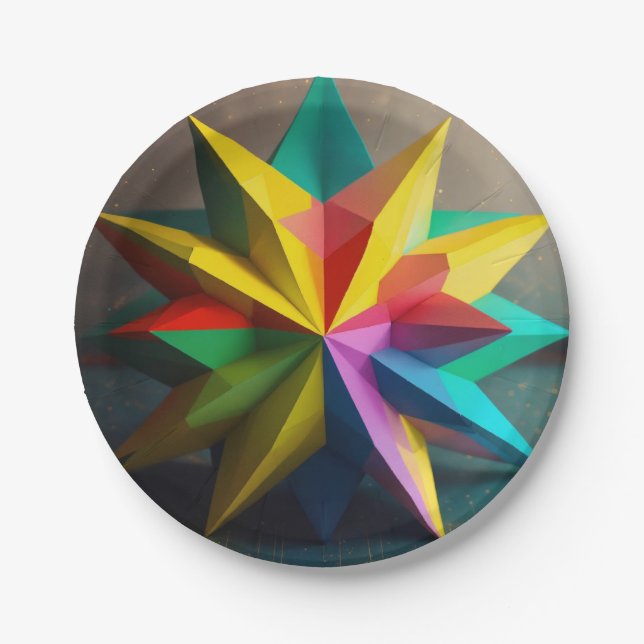 Assiettes En Carton "Eco Elegance : Plaques de papier biodégradables" (Devant)