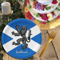Ecosse plaques, Rampant, Lion, Drapeau écossais
