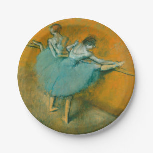 Assiettes En Carton Edgar Degas Danseuses à la barre Impression : Art