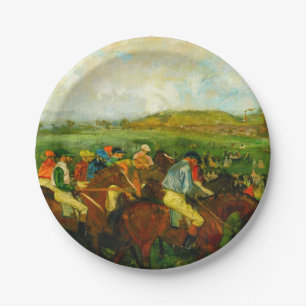 Assiettes En Carton Edgar Degas Équitation