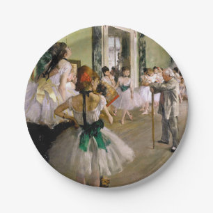 Assiettes En Carton Edgar Degas La Classe Danse