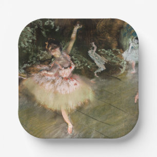 Assiettes En Carton Edgar Degas - L'Étoile 1878
