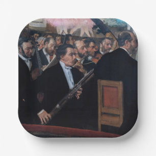 Assiettes En Carton Edgar Degas - Orchestre à l'Opéra