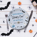 Assiettes En Carton ÉFFRAYANT ! Boys Halloween 1er fête d'anniversaire<br><div class="desc">Célébrez dans le style avec ces assiettes de papier tendance 1er anniversaire. Ce design est facile à personnaliser avec votre libellé d'événement spécial et vos invités seront ravis quand ils verront ces fabuleuses plaques en papier. Les éléments correspondants se trouvent dans la collection.</div>