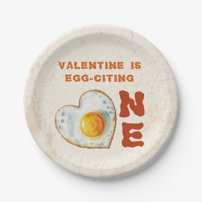 ASSIETTES EN CARTON EGG-CITING BBQ BABY BIRTHDAY (Devant)