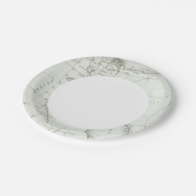 Assiettes En Carton Égypte et Palestine (Angle)