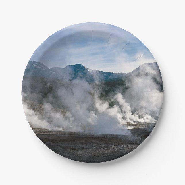 Assiettes En Carton El Tatio Geysers près de San Pedro de Atacama - Ch (Devant)