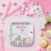 Élégant lunatique sous le Carré de sirène de mer