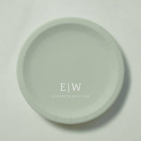 Élégant professionnel simple Monogramme minimalist