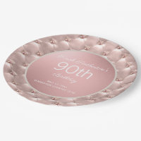 Elégant Rose Rose Gold 90e anniversaire