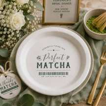 Elle a trouvé sa Baby Shower de mariage au matcha