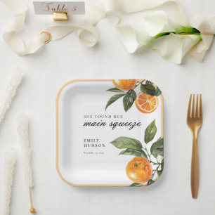 Assiettes En Carton Elle A Trouvé Sa Fête des mariées De Squeeze