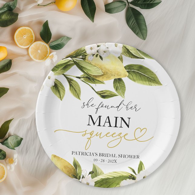 Assiettes En Carton Elle A Trouvé Sa Fête des mariées De Squeeze (Créateur téléchargé)