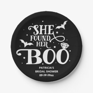 Assiettes En Carton Elle a trouvé sa soirée Halloween pour la mariée