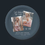 Assiettes En Carton Elle croyait qu'elle le pouvait pour qu'elle ait o<br><div class="desc">Elle croyait qu'elle le pouvait pour qu'elle fasse graduation géométrique multi-photo plaque de la fête de la typographie. Avec une typographie audacieuse et un texte de script tendance. La couleur arrière - plan géométrique peut être modifiée. Félicitations au grand, classe de 20xx également disponible. Modifiez la couleur pour qu'elle corresponde...</div>