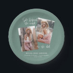 Assiettes En Carton Elle croyait qu'elle le pouvait pour qu'elle fasse<br><div class="desc">Elle croyait qu'elle le pouvait pour qu'elle fasse graduation géométrique multi-photo plaque de la fête de la typographie. Avec une typographie audacieuse et un texte de script tendance. La couleur arrière - plan géométrique peut être modifiée. Félicitations au grand, classe de 20xx également disponible. Modifiez la couleur pour qu'elle corresponde...</div>