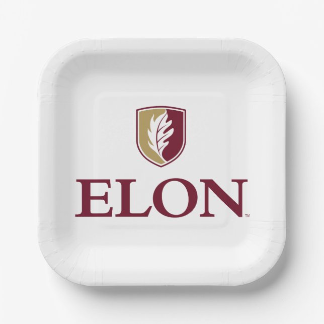 Assiettes En Carton Elon (Recto)