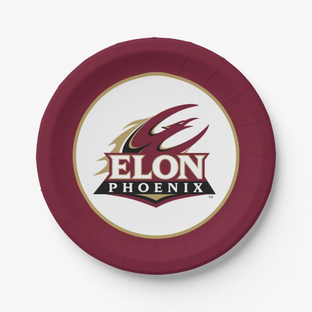 Assiettes En Carton Elon Phoenix (Devant)