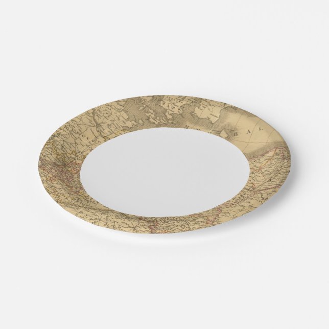 Assiettes En Carton Empire prussien 2 (Angle)