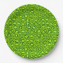 Empreinte de léopard vert