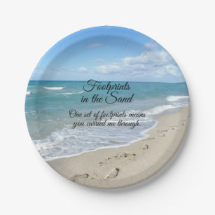 Assiettes Citation Plage De Zazzle Fr